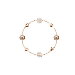 Monemel Swarovski Taşlı Rosegold  Bileklik  (Altın Kaplama)